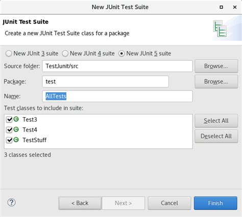 junit test suite include package|junit test suite tutorial.